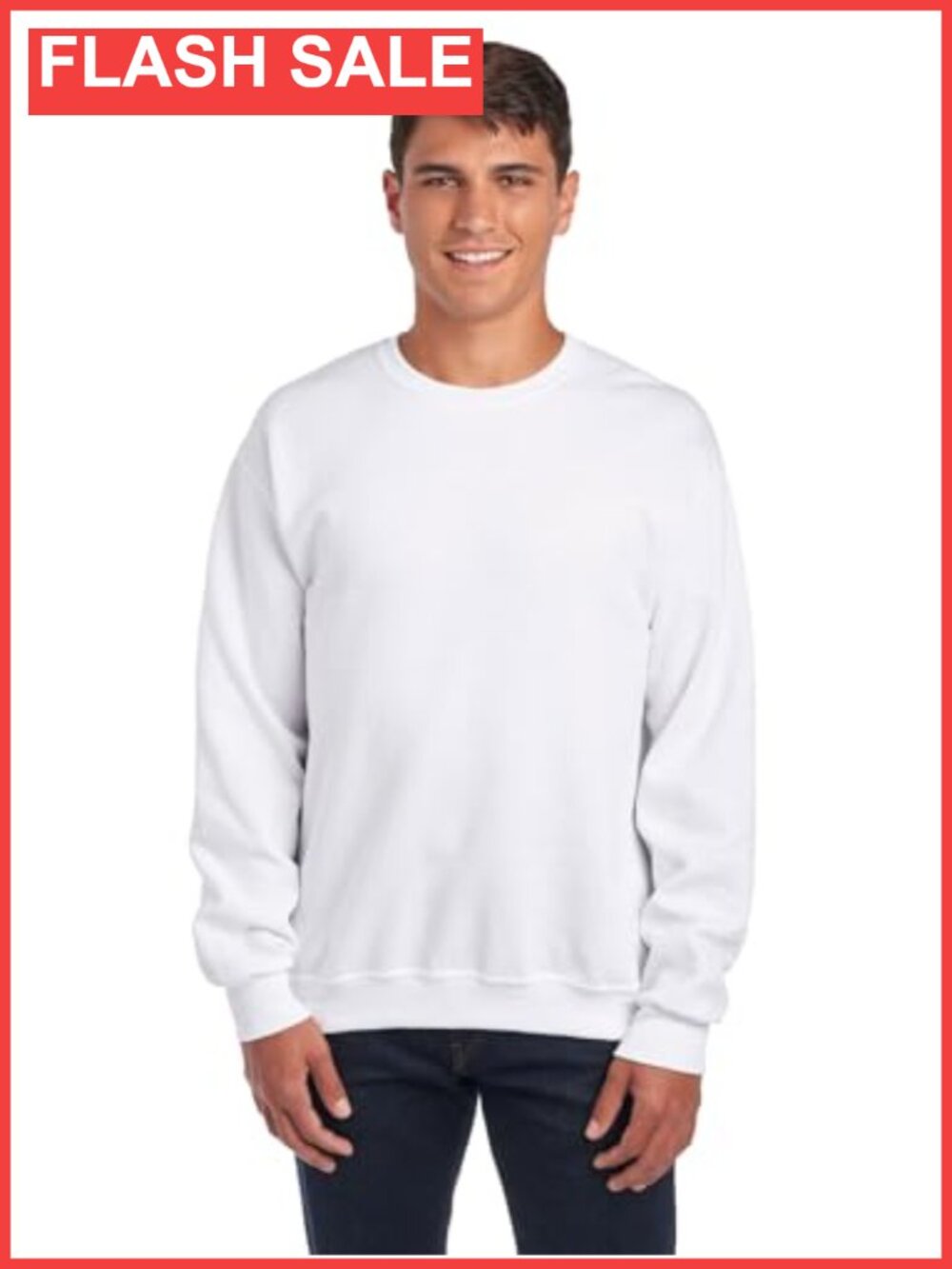 Men's NuBlend Fleece Crew Sweatshirt Cotton Blend Pullover